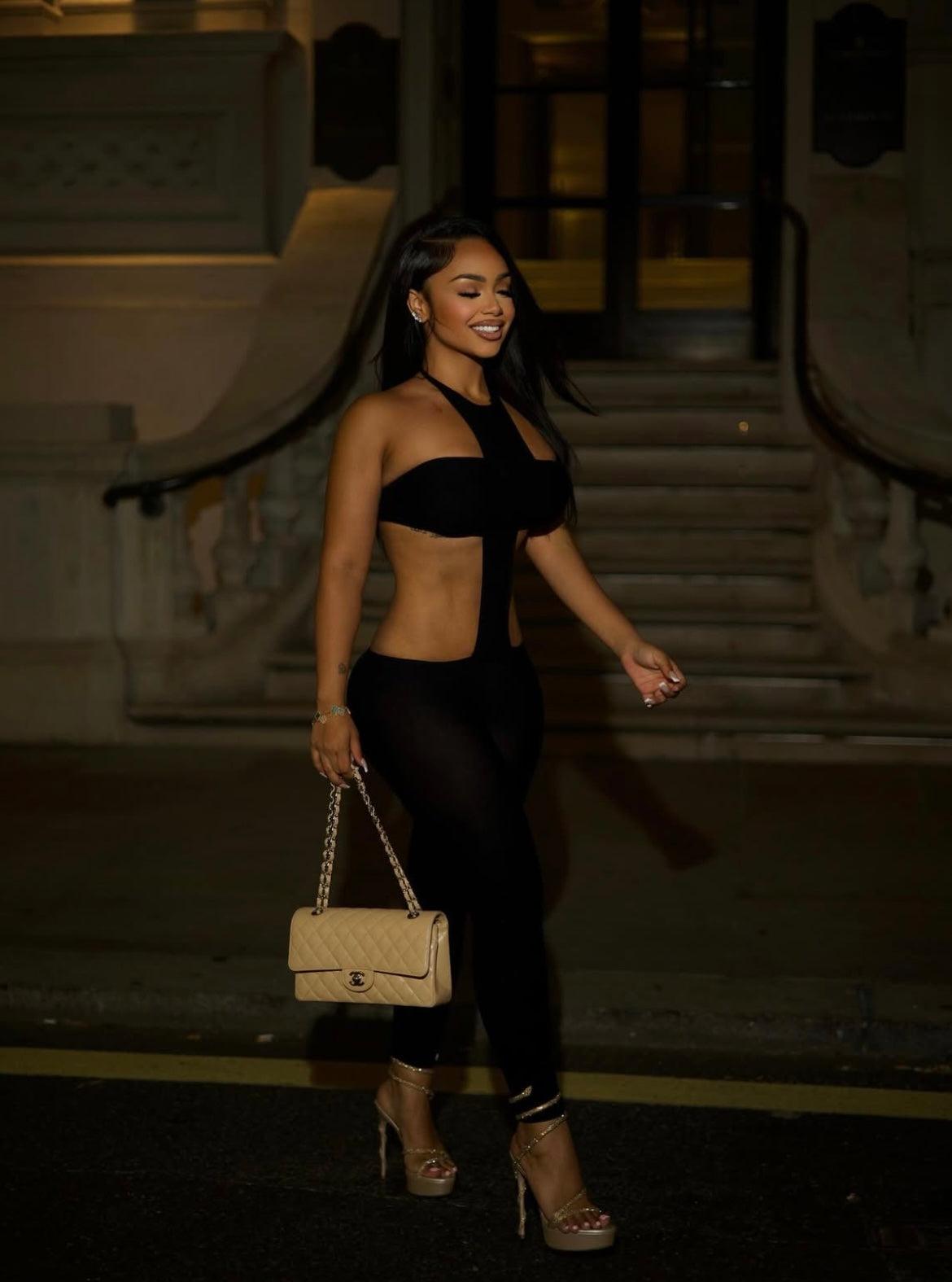 Cross Body Jumpsuit