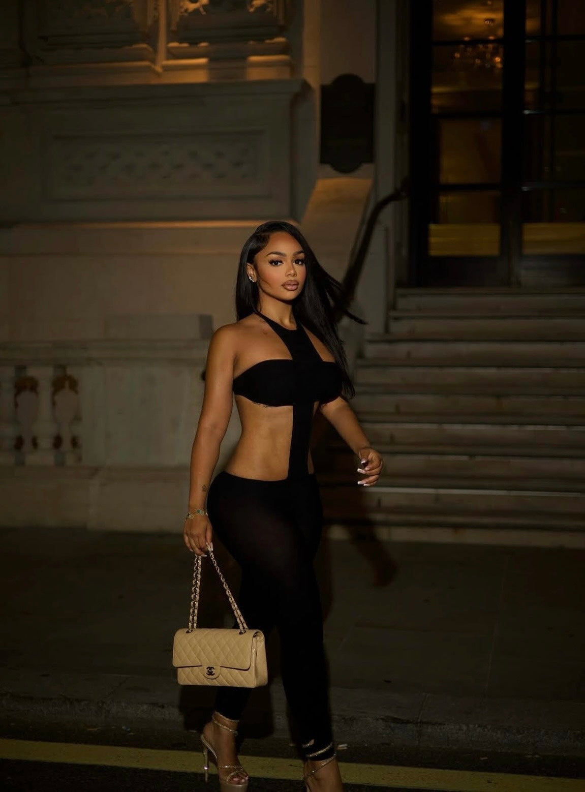 Cross Body Jumpsuit