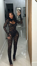 Lady In Lace Jumpsuit