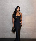 Lady In Black Dress