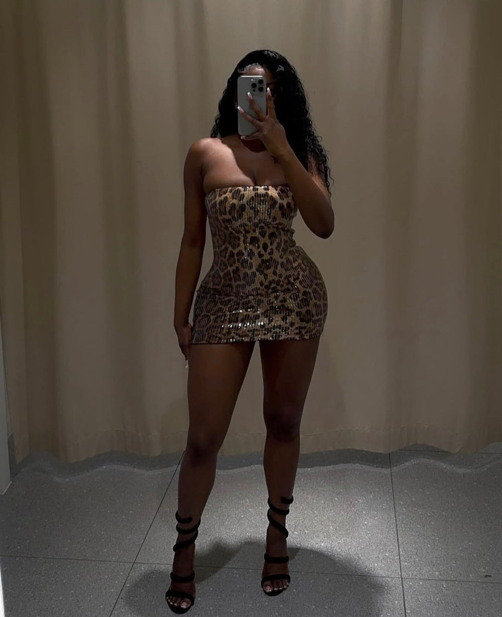 Leopard Print Dress