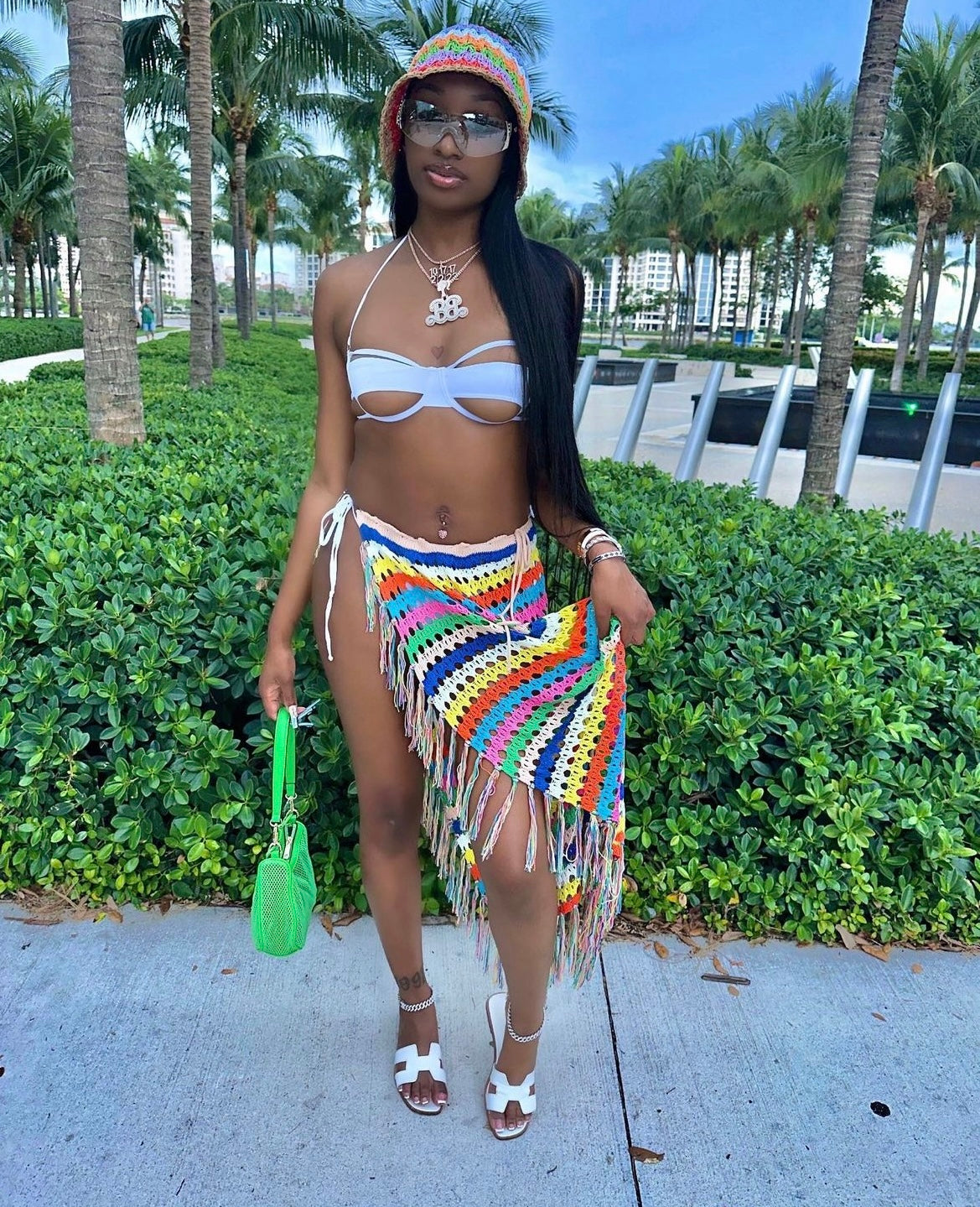 Rainbow Me Out Skirt